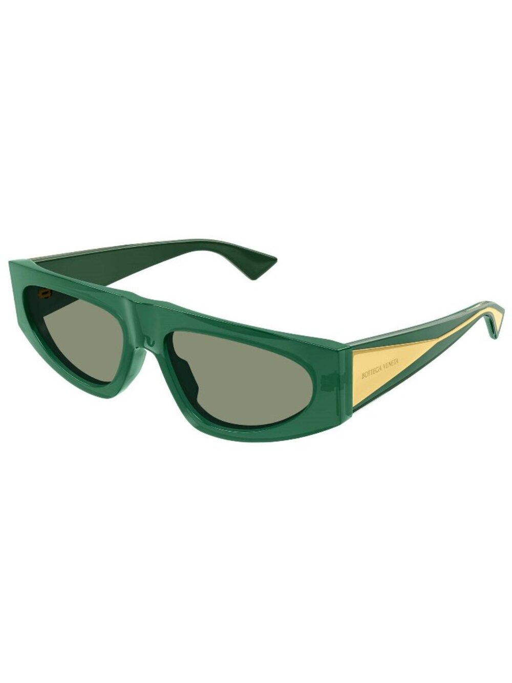 NEW BOTTEGA VENETA SUNGLASSES WOMEN GREEN BV1277S 003